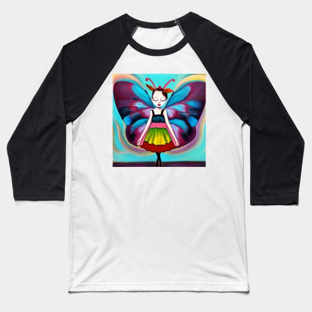 Thumbelina Baseball T-Shirt by bogfl